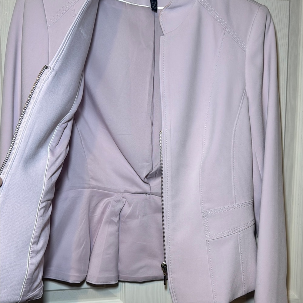 White House Black Market Flirty Blazer with Elle Slim Ankle Stretch Pant Petite - Picture 7 of 16